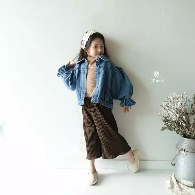 JM Snail - Korean Children Fashion - #Kfashion4kids - Flower Embroidery Tee - 10