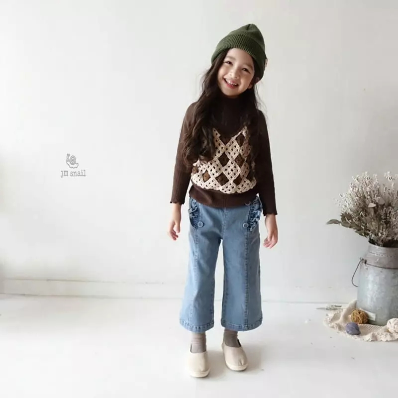 JM Snail - Korean Children Fashion - #childrensboutique - Quilting Vest Tee - 5