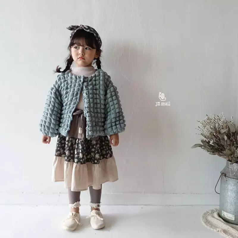 JM Snail - Korean Children Fashion - #childrensboutique - Cuty Denim Shirring Jacket - 8