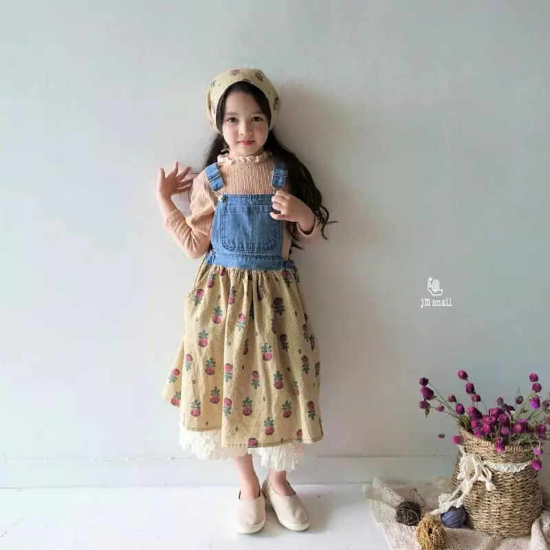 JM Snail - Korean Children Fashion - #fashionkids - Cotton Knit Puff Tee - 11