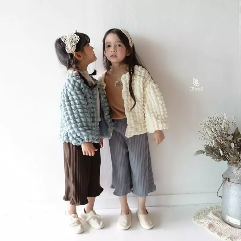 JM Snail - Korean Children Fashion - #kidzfashiontrend - Embo Cardigan - 7
