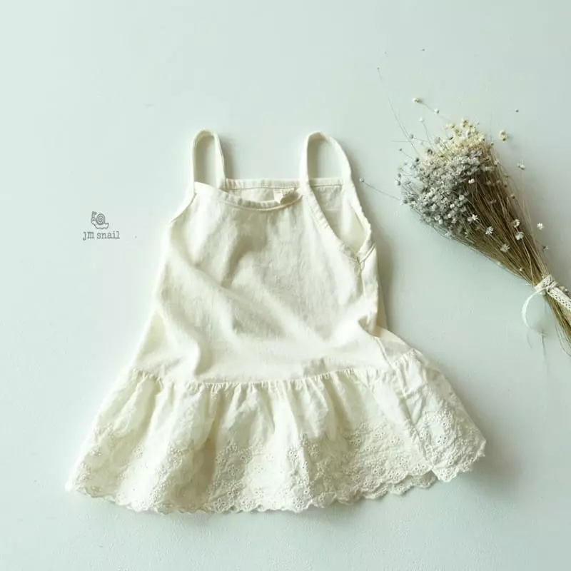 JM Snail - Korean Children Fashion - #minifashionista - Inner Lace Sleeveless - 6