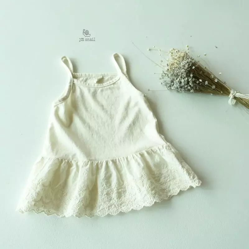 JM Snail - Korean Children Fashion - #prettylittlegirls - Inner Lace Sleeveless - 7
