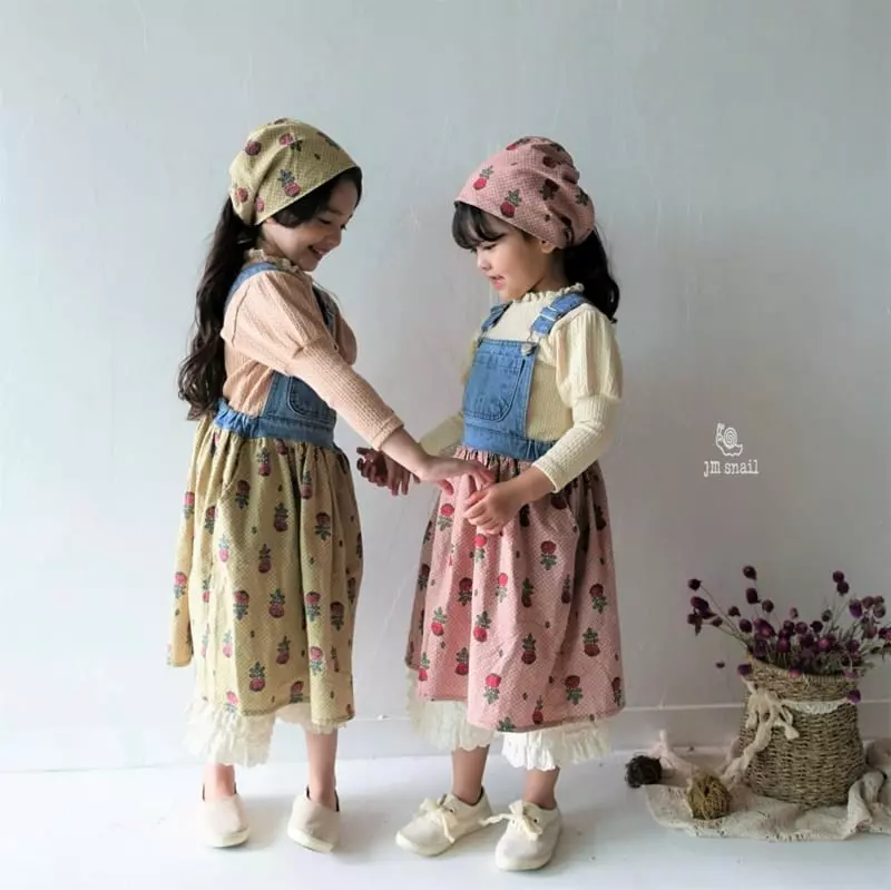 JM Snail - Korean Children Fashion - #stylishchildhood - Cotton Knit Puff Tee - 6