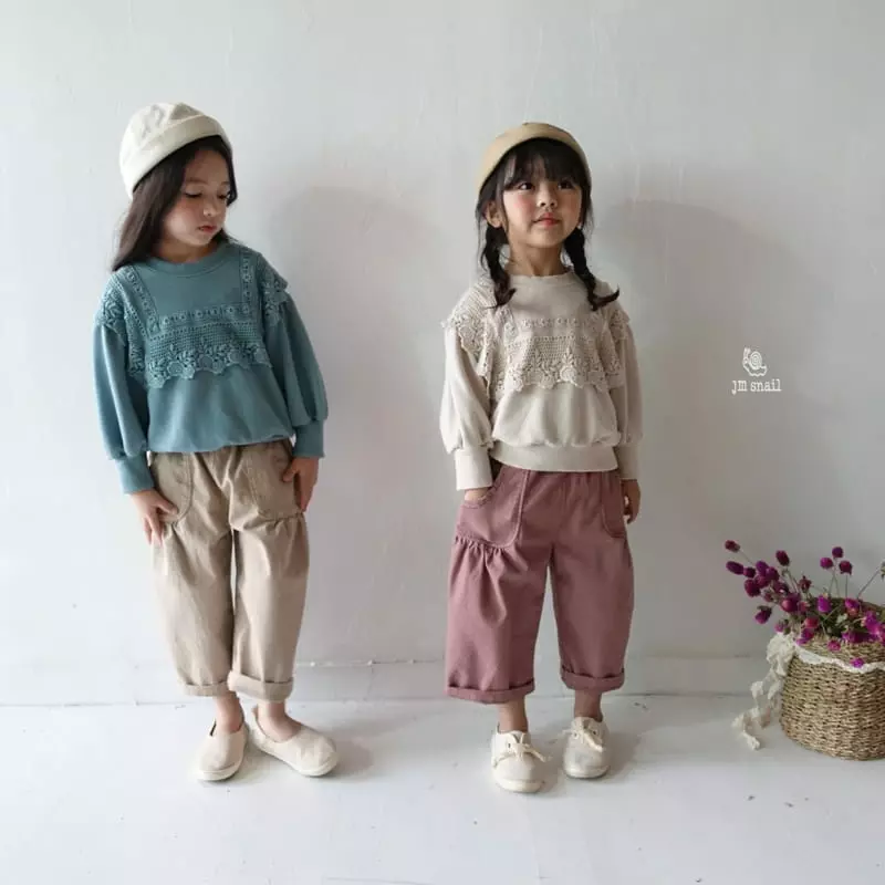 JM Snail - Korean Children Fashion - #todddlerfashion - French Terry Tee - 6