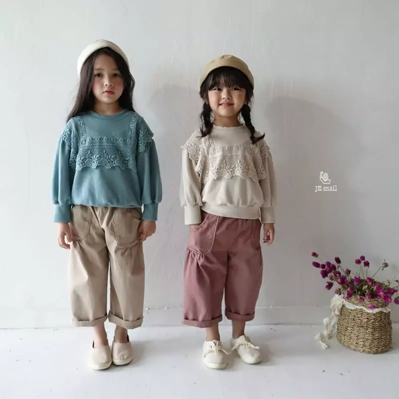 JM Snail - Korean Children Fashion - #toddlerclothing - French Terry Tee - 7