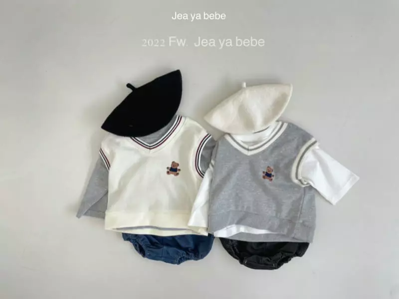 Jeaya & Mymi - Korean Baby Fashion - #babyfever - HiHi Denim Bloomer - 5