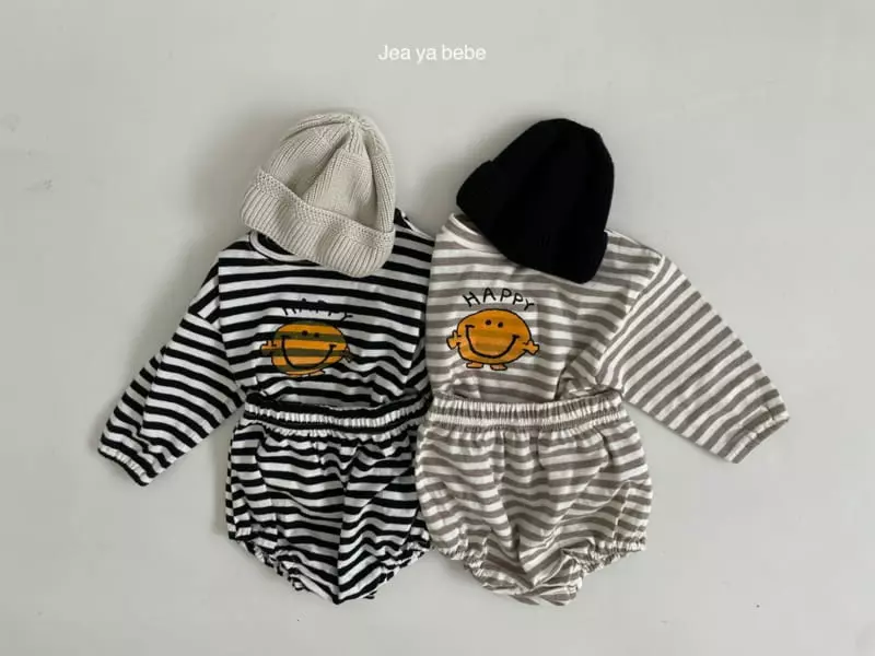 Jeaya & Mymi - Korean Baby Fashion - #babyfever - Happy Top Bottom Set