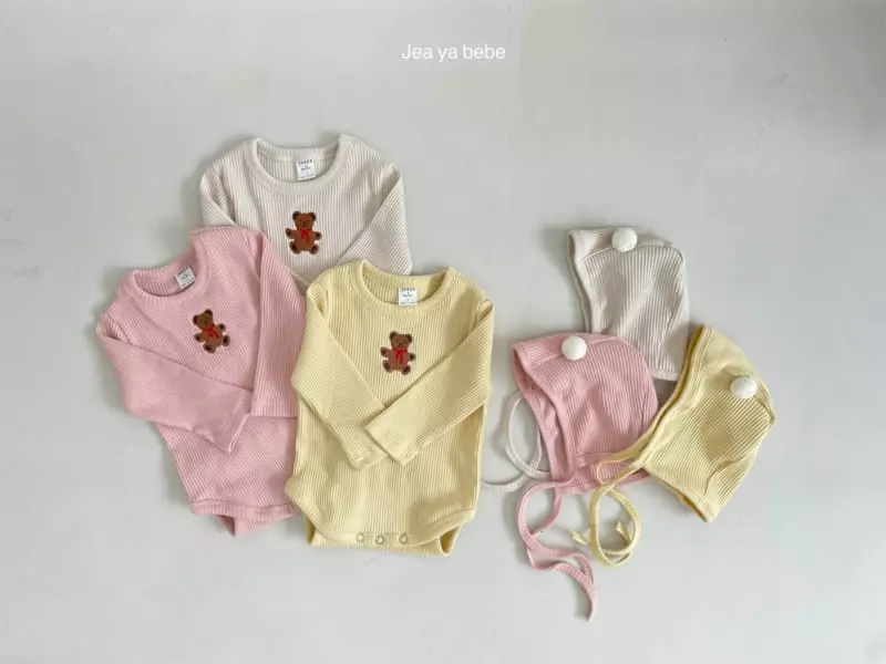 Jeaya & Mymi - Korean Baby Fashion - #babyoutfit - Gift Bodysuit with Bell Hat - 7