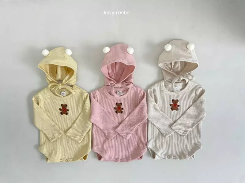 Jeaya & Mymi - Korean Baby Fashion - #babywear - Gift Bodysuit with Bell Hat - 9