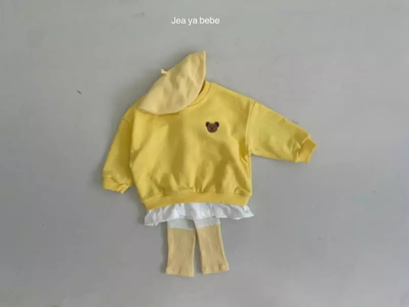 Jeaya & Mymi - Korean Children Fashion - #childofig - Cutty Top Bottom Set - 3