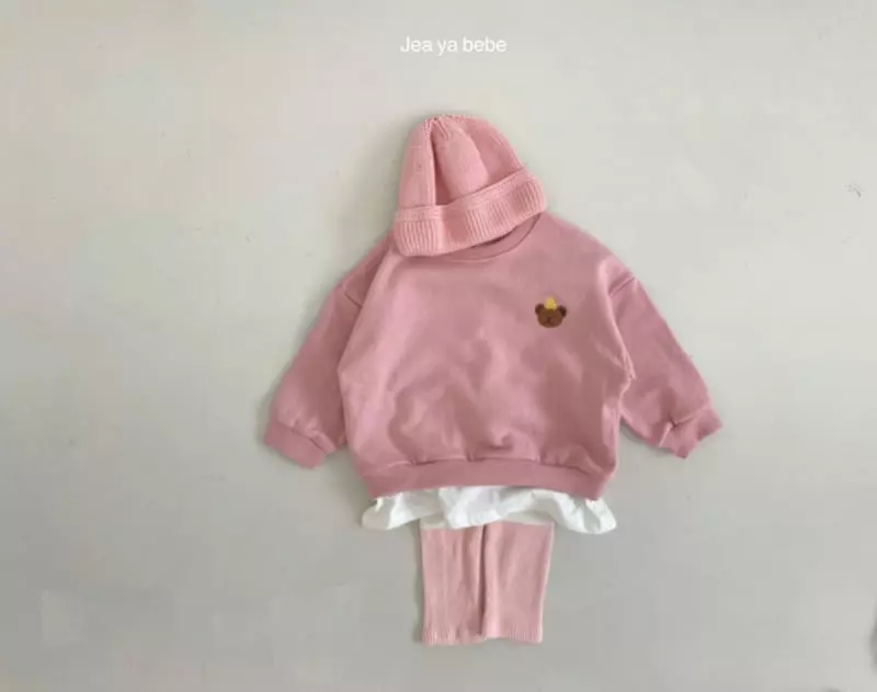 Jeaya & Mymi - Korean Children Fashion - #childofig - Cutty Top Bottom Set - 4