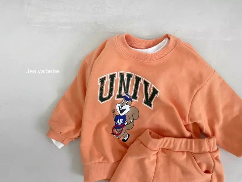 Jeaya & Mymi - Korean Children Fashion - #magicofchildhood - Squirrel Top Bottom Set - 3