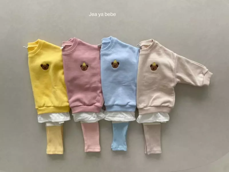 Jeaya & Mymi - Korean Children Fashion - #prettylittlegirls - Cutty Top Bottom Set