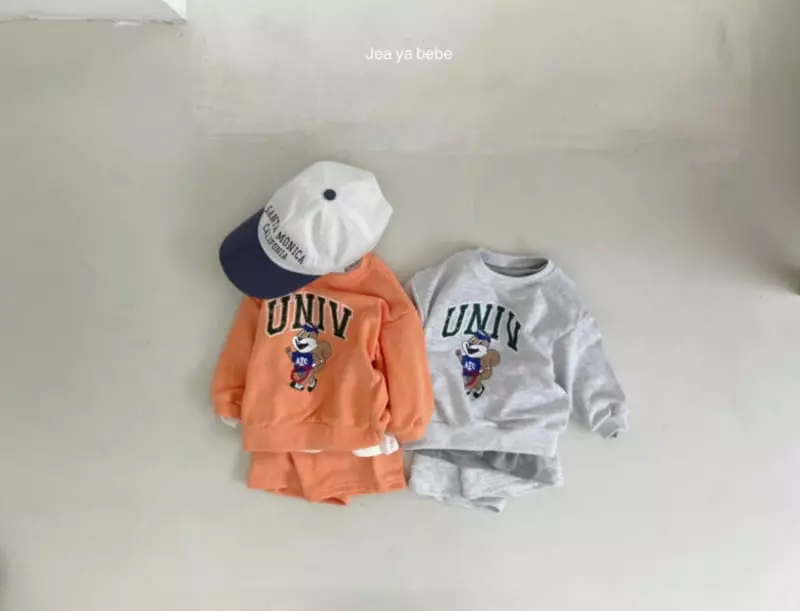 Jeaya & Mymi - Korean Children Fashion - #prettylittlegirls - Squirrel Top Bottom Set - 5
