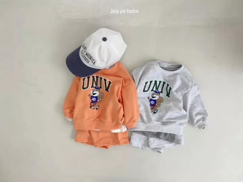 Jeaya & Mymi - Korean Children Fashion - #todddlerfashion - Squirrel Top Bottom Set - 6
