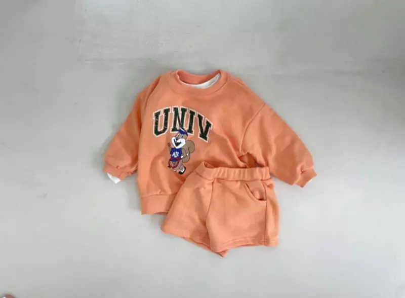 Jeaya & Mymi - Korean Children Fashion - #toddlerclothing - Squirrel Top Bottom Set - 7