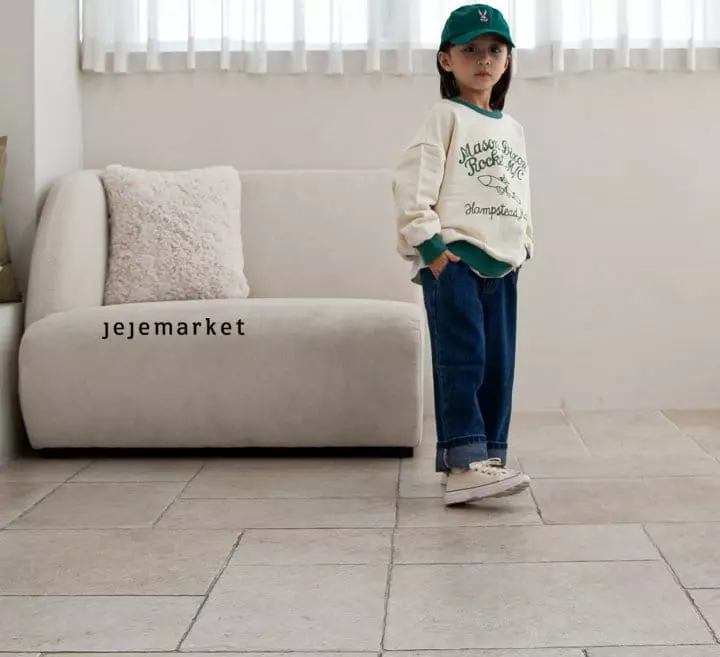 Jeje Market - Korean Children Fashion - #Kfashion4kids - Seven Roll-up Jeans - 9