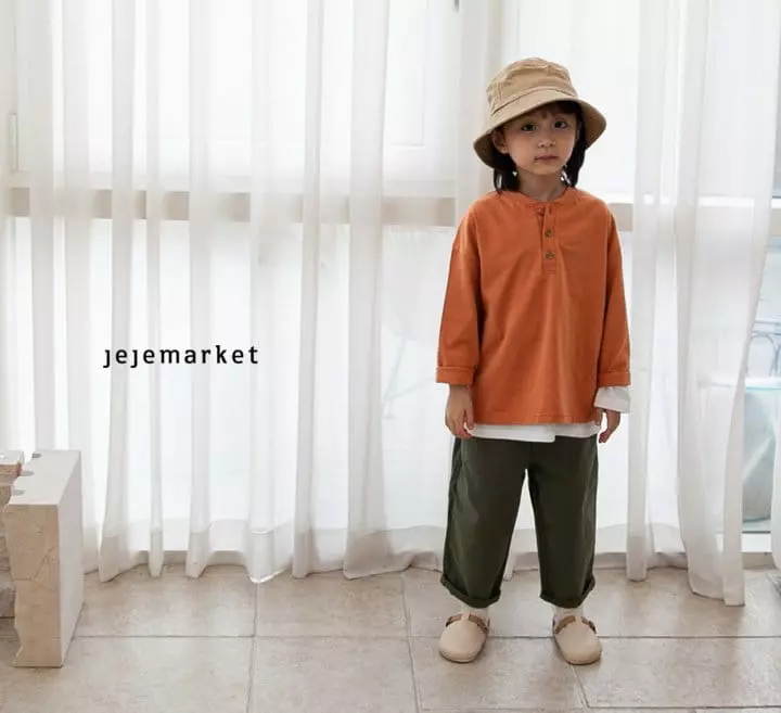 Jeje Market - Korean Children Fashion - #childofig - Herny Neck Tee - 6
