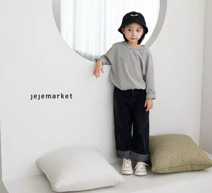 Jeje Market - Korean Children Fashion - #childofig - Seven Roll-up Jeans