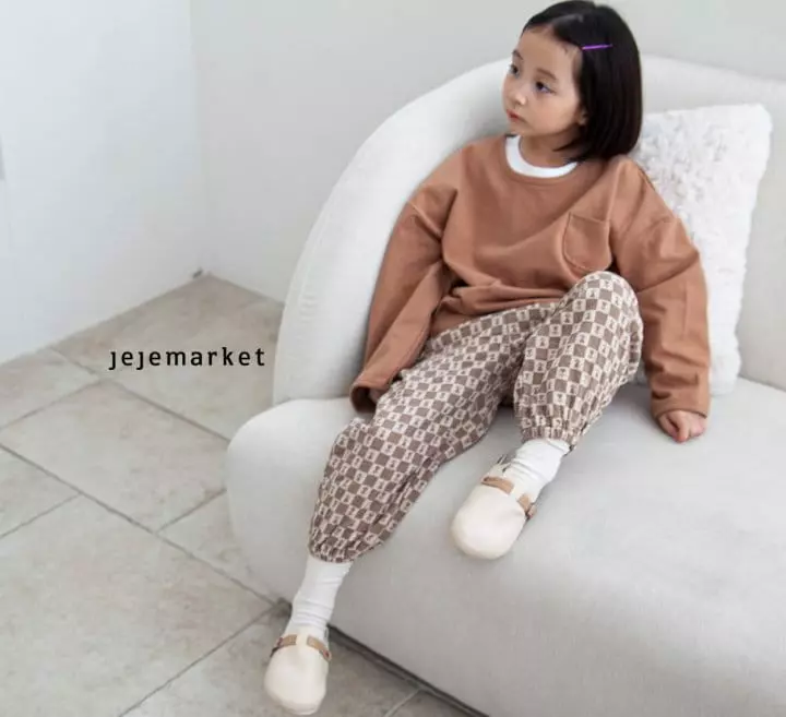 Jeje Market - Korean Children Fashion - #childofig - Pocket Piping Tee - 12