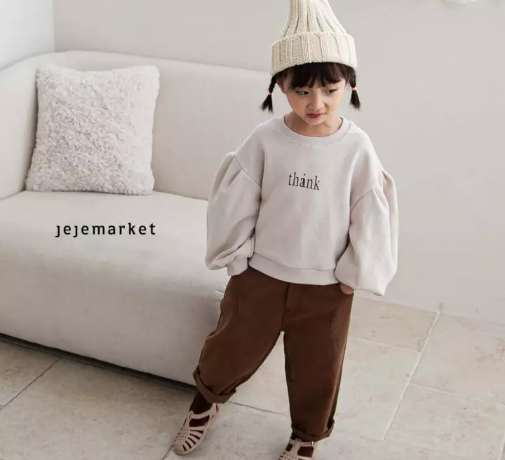 Jeje Market - Korean Children Fashion - #childofig - Puff Sweatshirt - 10
