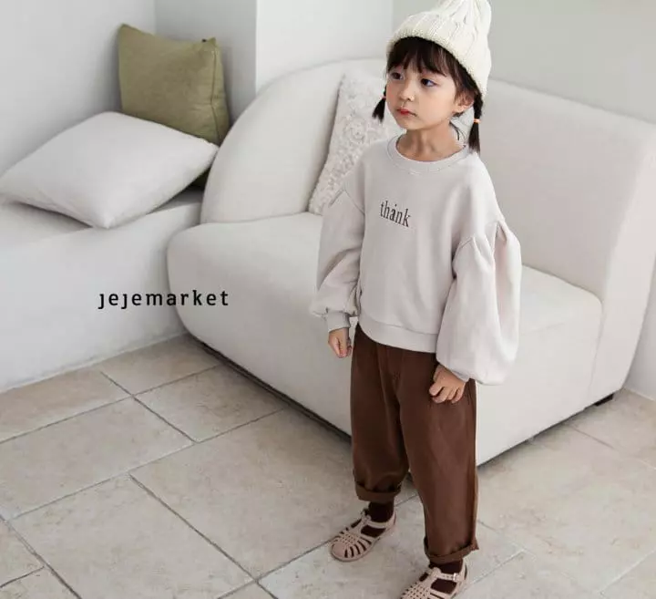 Jeje Market - Korean Children Fashion - #childofig - Puff Sweatshirt - 11