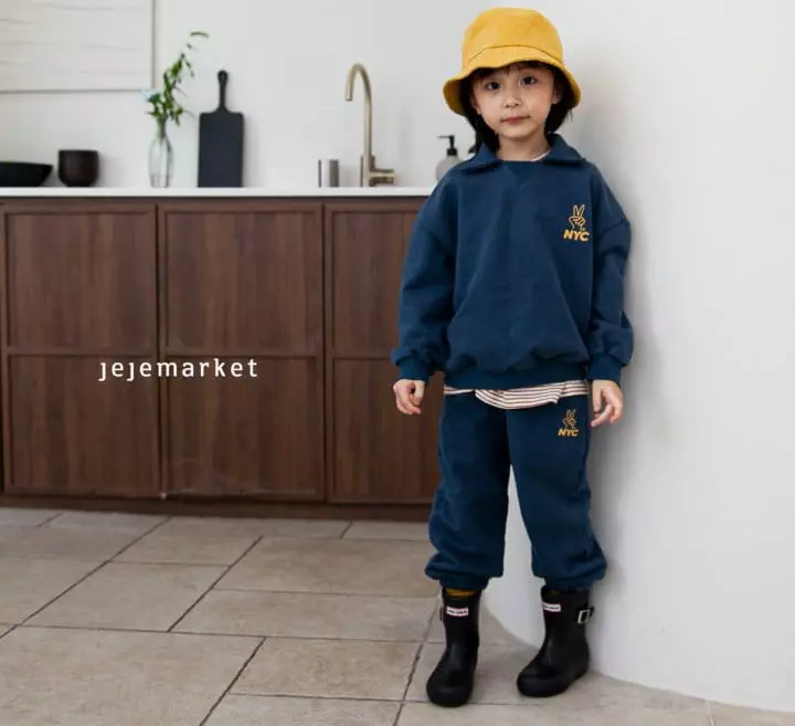 Jeje Market - Korean Children Fashion - #prettylittlegirls - New York Sweatshirt Set - 4