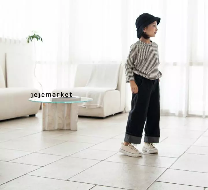 Jeje Market - Korean Children Fashion - #childrensboutique - Seven Roll-up Jeans - 2