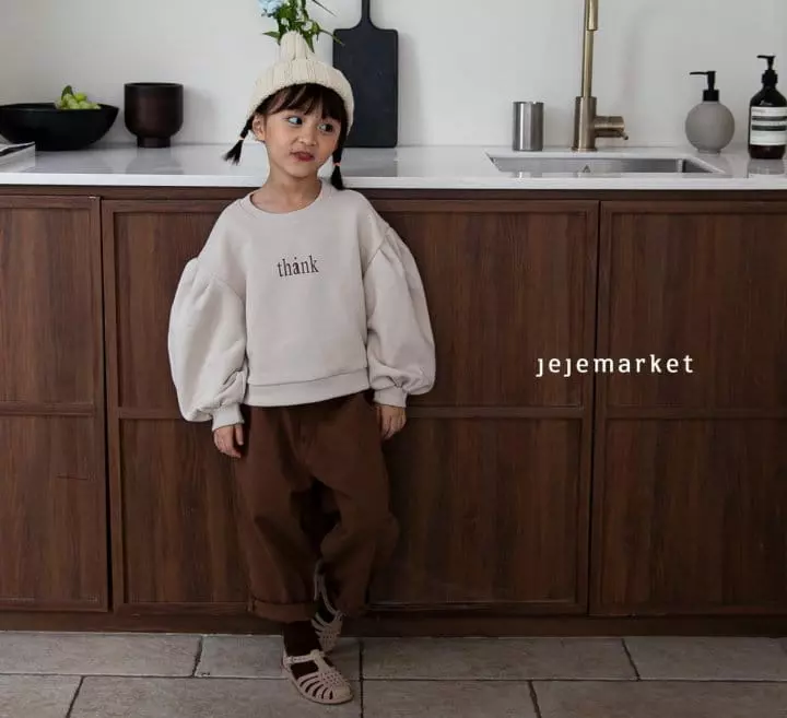 Jeje Market - Korean Children Fashion - #childrensboutique - Puff Sweatshirt - 12