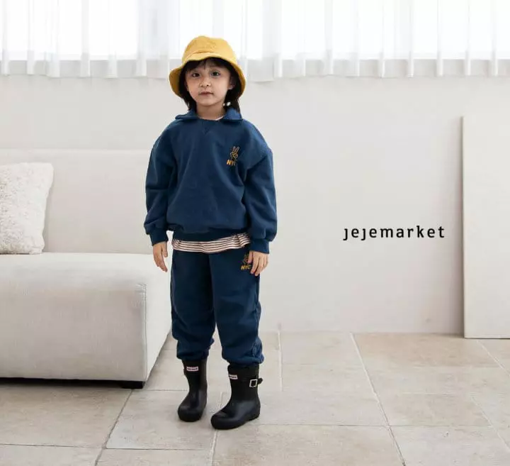 Jeje Market - Korean Children Fashion - #childrensboutique - New York Sweatshirt Set - 6