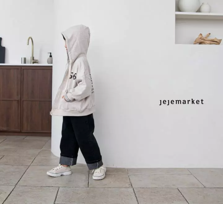 Jeje Market - Korean Children Fashion - #designkidswear - Nember Hoody Zip-up - 5