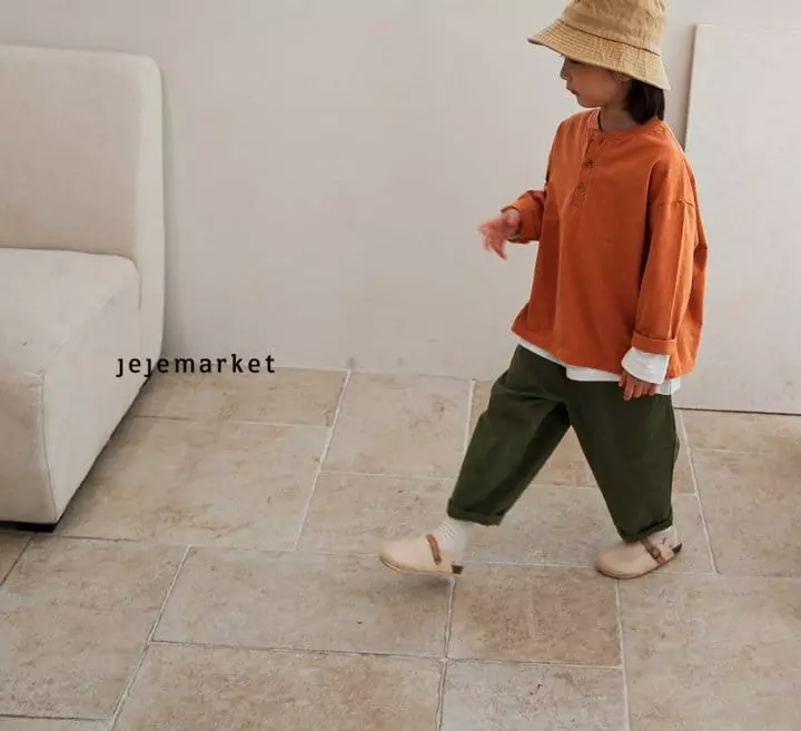Jeje Market - Korean Children Fashion - #discoveringself - Mocha Dart Pants - 11