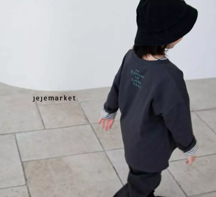 Jeje Market - Korean Children Fashion - #fashionkids - Latte Slit Tee - 6