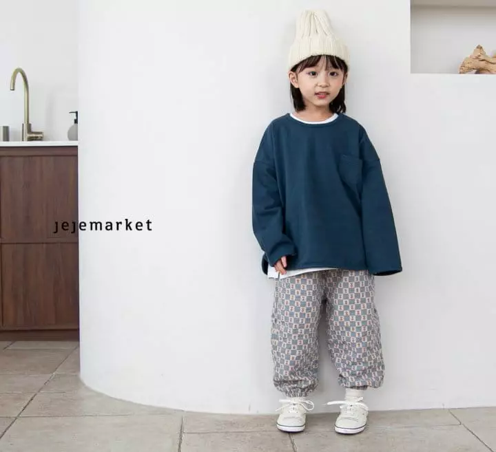 Jeje Market - Korean Children Fashion - #fashionkids - Pocket Piping Tee - 2