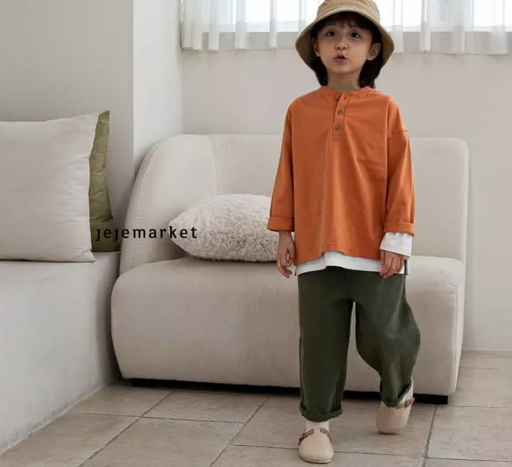Jeje Market - Korean Children Fashion - #fashionkids - Mocha Dart Pants - 12