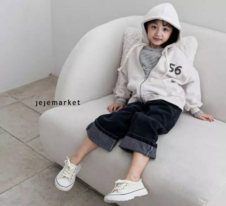 Jeje Market - Korean Children Fashion - #kidsshorts - Nember Hoody Zip-up - 8