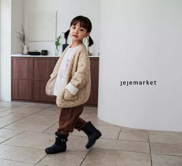 Jeje Market - Korean Children Fashion - #kidsstore - Quilting Reversible Jacket - 6