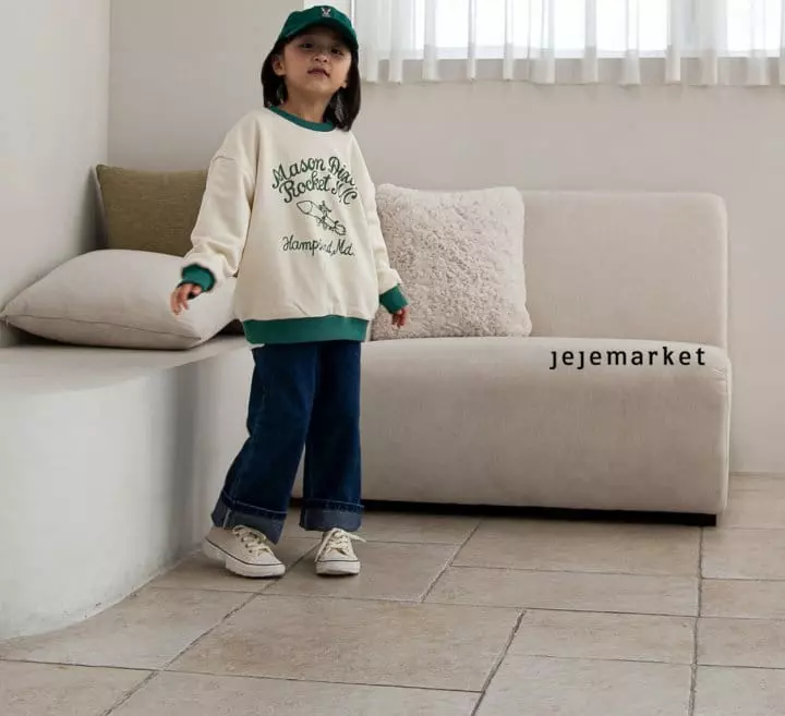 Jeje Market - Korean Children Fashion - #kidzfashiontrend - Seven Roll-up Jeans - 8