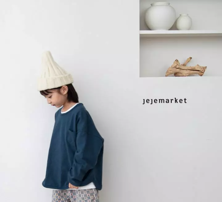 Jeje Market - Korean Children Fashion - #kidzfashiontrend - Pocket Piping Tee - 5