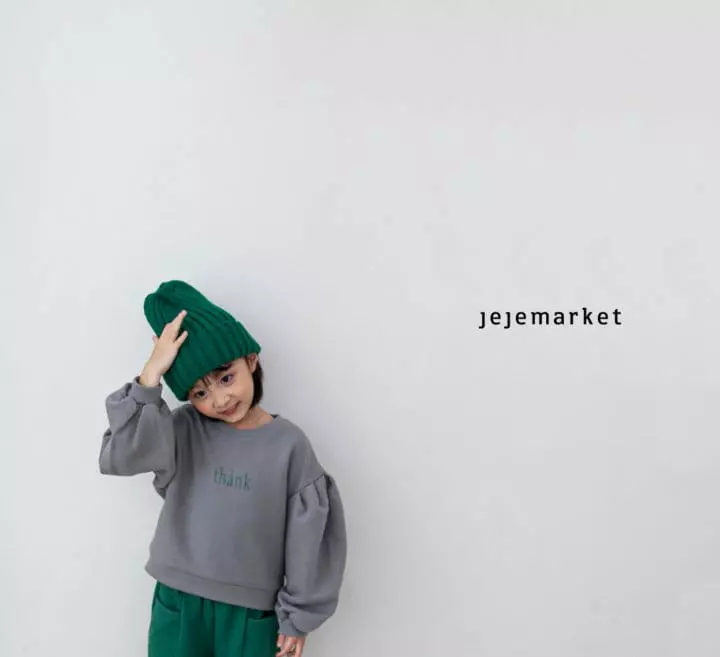 Jeje Market - Korean Children Fashion - #kidsstore - Puff Sweatshirt - 4