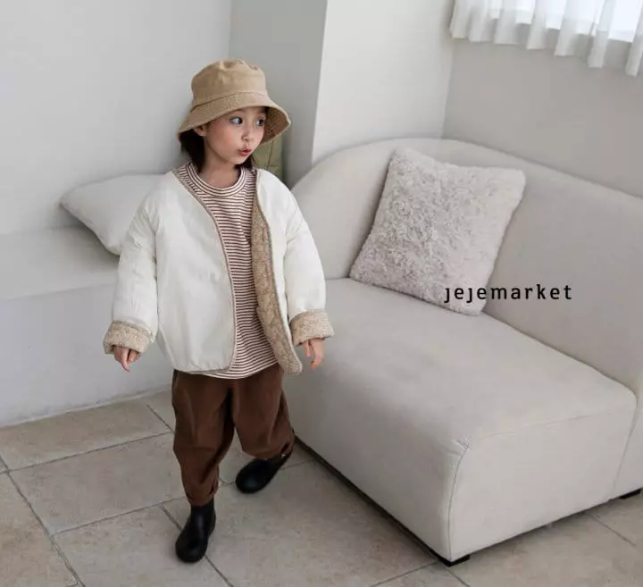 Jeje Market - Korean Children Fashion - #littlefashionista - Quilting Reversible Jacket - 9