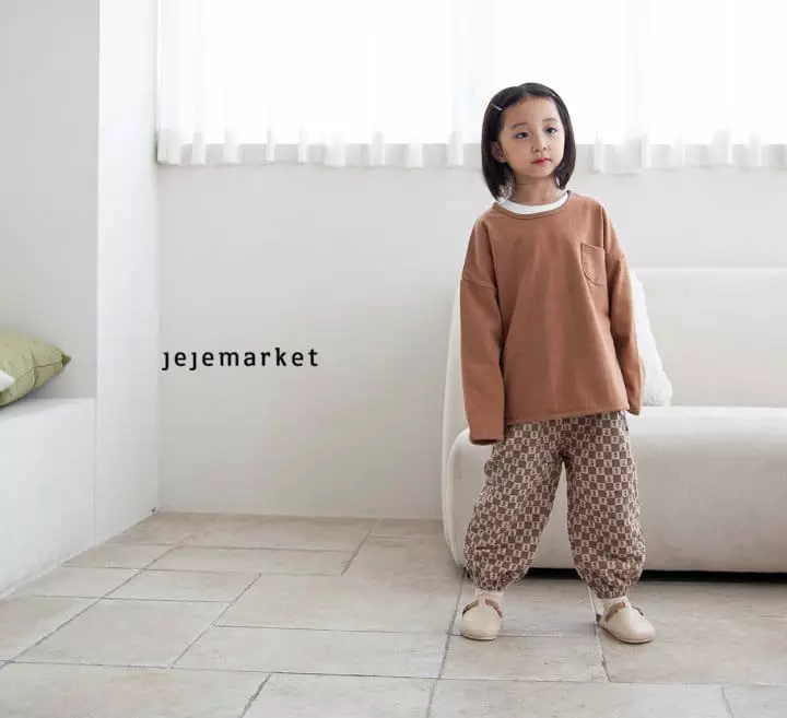 Jeje Market - Korean Children Fashion - #magicofchildhood - Pocket Piping Tee - 8
