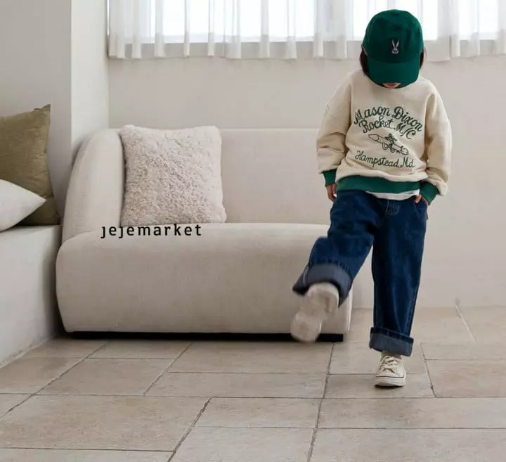Jeje Market - Korean Children Fashion - #minifashionista - Seven Roll-up Jeans - 12