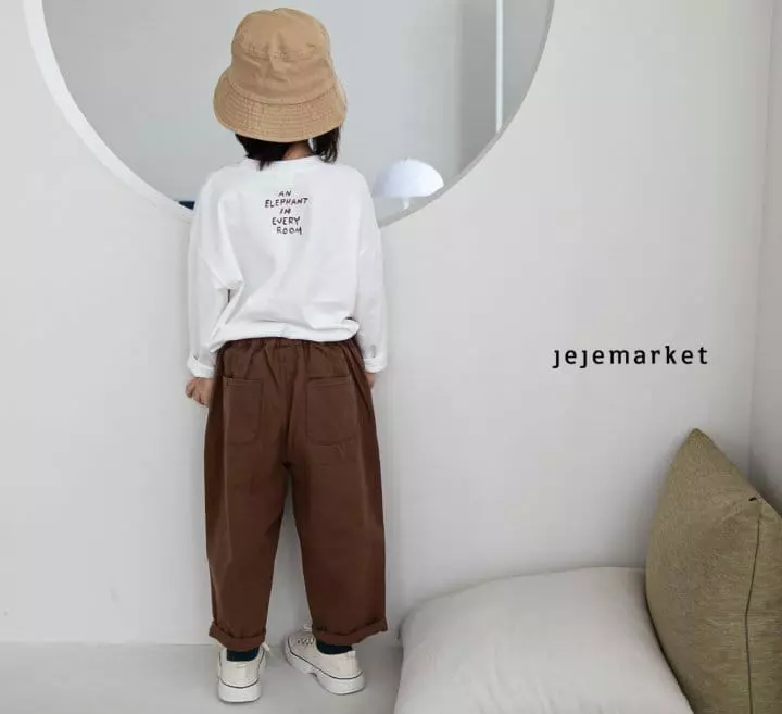 Jeje Market - Korean Children Fashion - #minifashionista - Mocha Dart Pants - 5