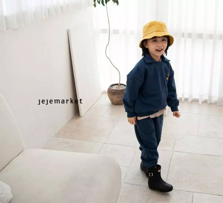 Jeje Market - Korean Children Fashion - #minifashionista - New York Sweatshirt Set - 2
