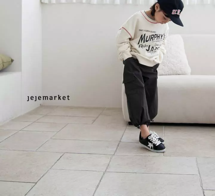 Jeje Market - Korean Children Fashion - #minifashionista - Cargo String Pants - 4