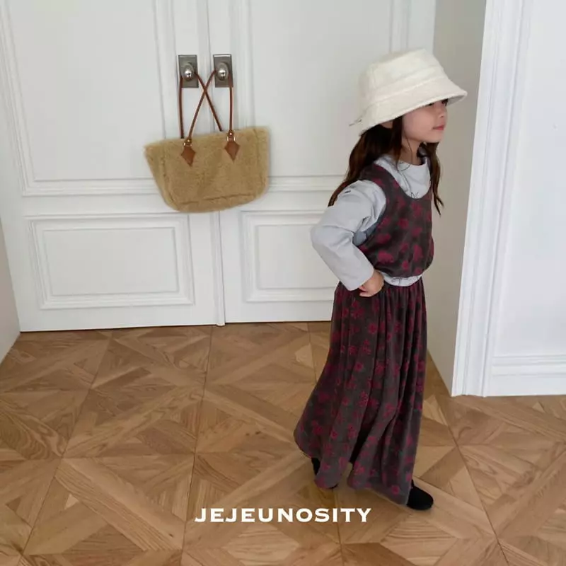 Jejeunosity - Korean Children Fashion - #childofig - Gree Skirt - 4