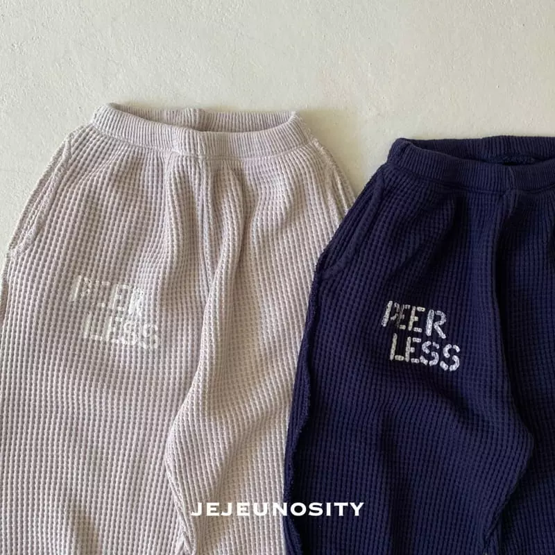 Jejeunosity - Korean Children Fashion - #discoveringself - Manu Waffle Pants