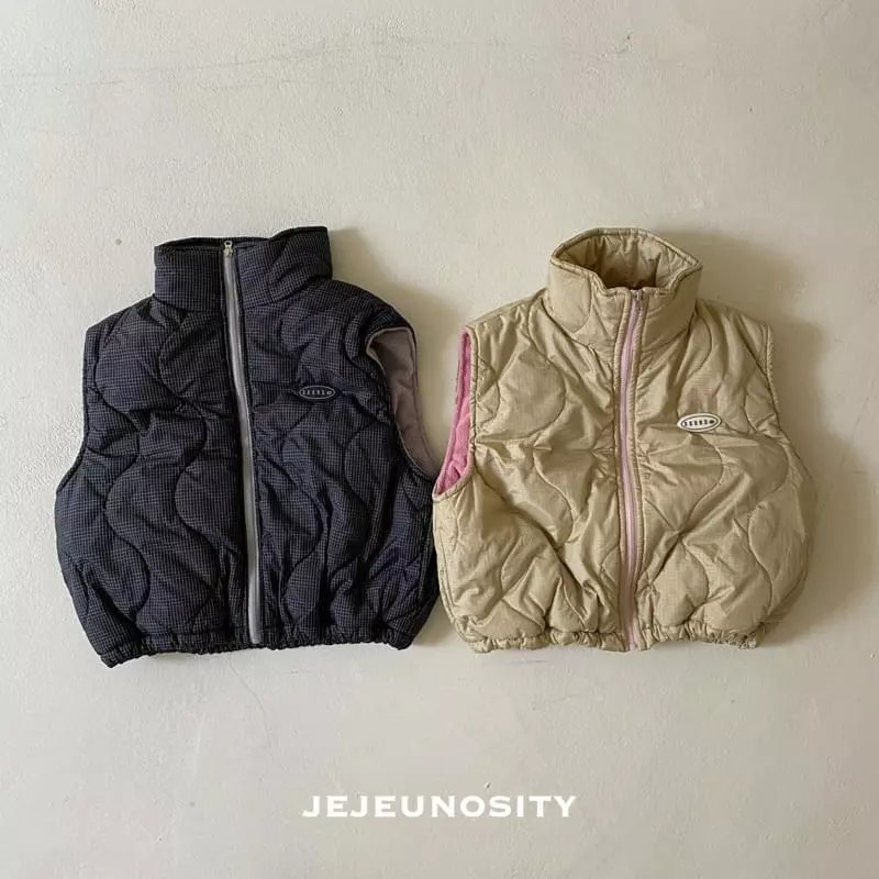 Jejeunosity - Korean Children Fashion - #kidsshorts - George Vest - 2